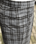 Jogging In Brera Kareli Beli Lastikli Pantolon - Bonherre