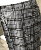 Jogging In Brera Kareli Beli Lastikli Pantolon - Bonherre