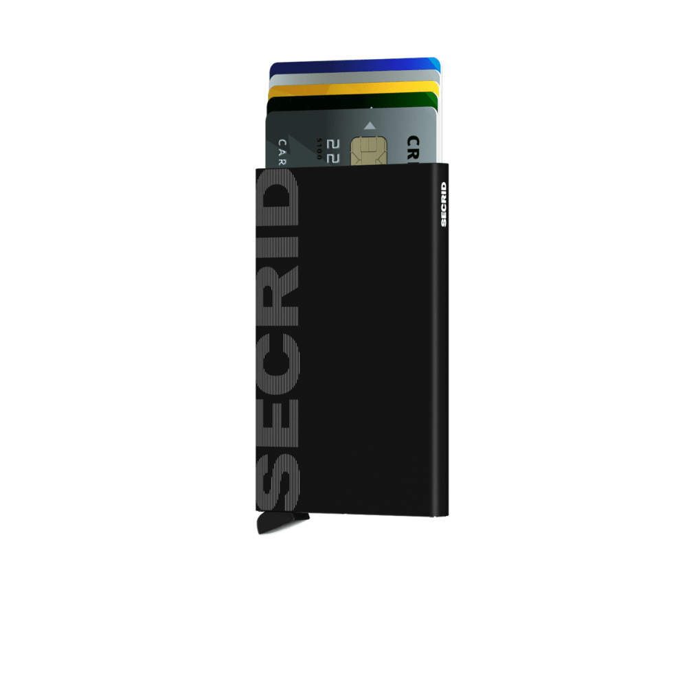 Cardprotector Logo Siyah Cüzdan - Bonherre