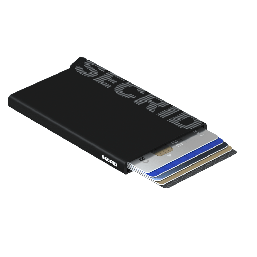 Cardprotector Logo Siyah Cüzdan - Bonherre