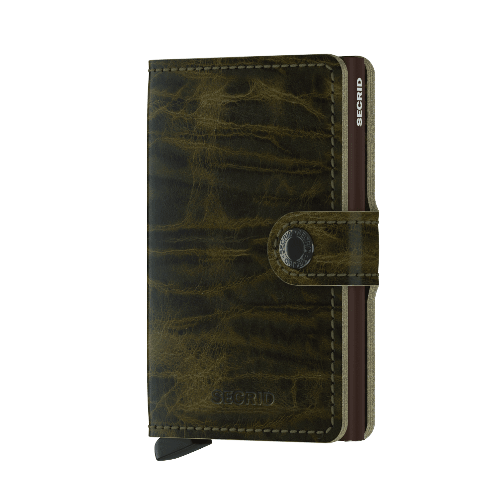Miniwallet Zeytin Yeşili Cüzdan - Bonherre