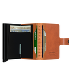 Miniwallet Delikli Konyak Cüzdan - Bonherre