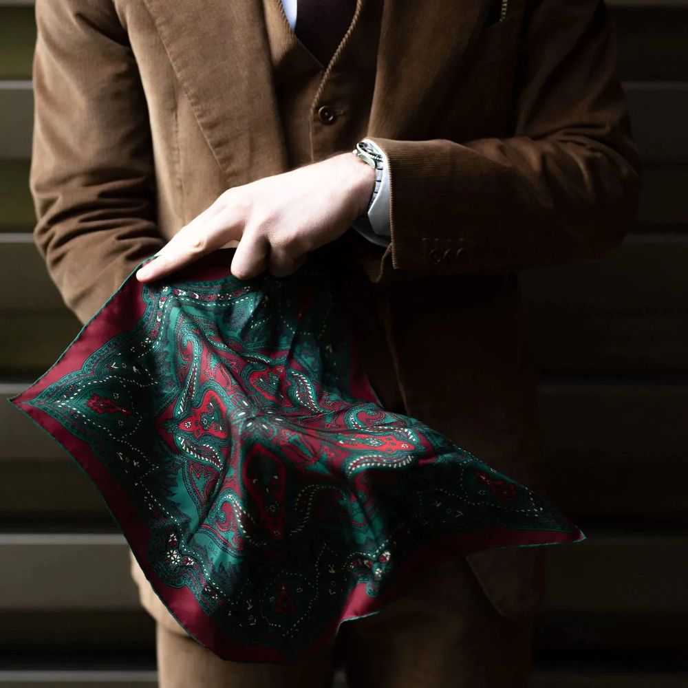 Clove Ripasso Silk Cep Mendili