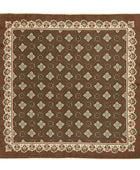 Cocoa Beans Amarone Silk Cep Mendili