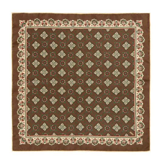 Cocoa Beans Amarone Silk Cep Mendili