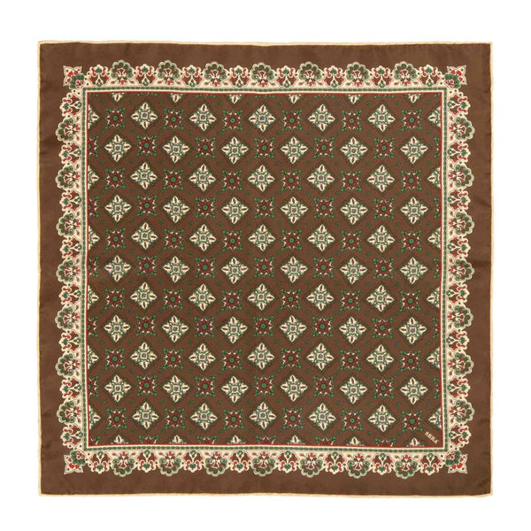 Cocoa Beans Amarone Silk Cep Mendili