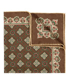 Cocoa Beans Amarone Silk Cep Mendili