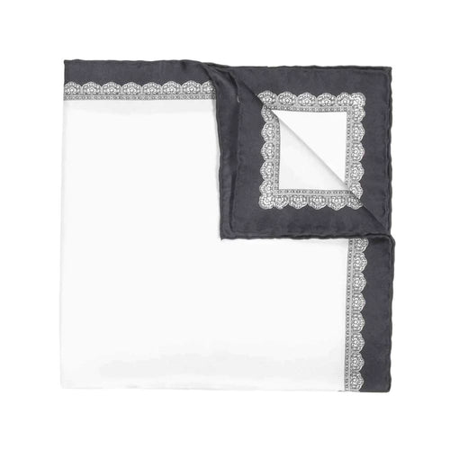 Dark Grey Essential Silk Cep Mendili