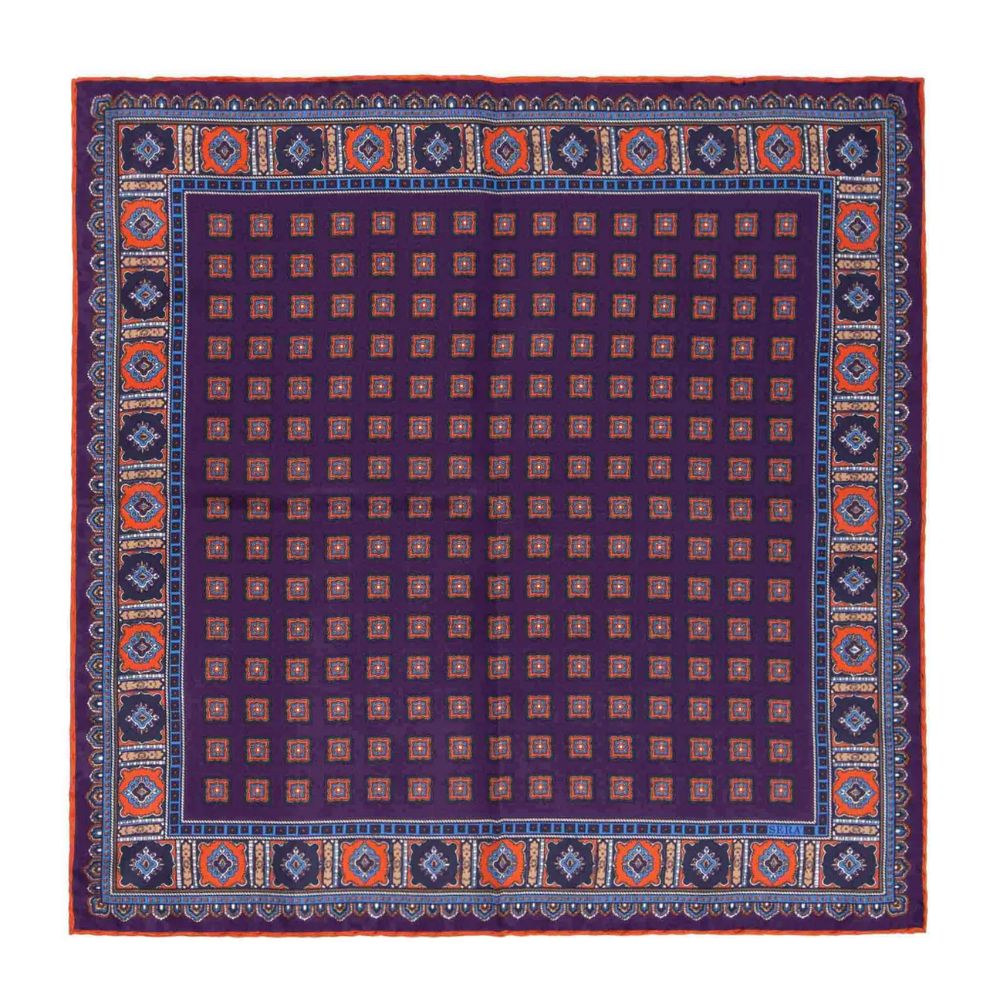 Plum Primitivo Silk Cep Mendili