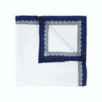 Navy Blue Essential Silk Cep Mendili