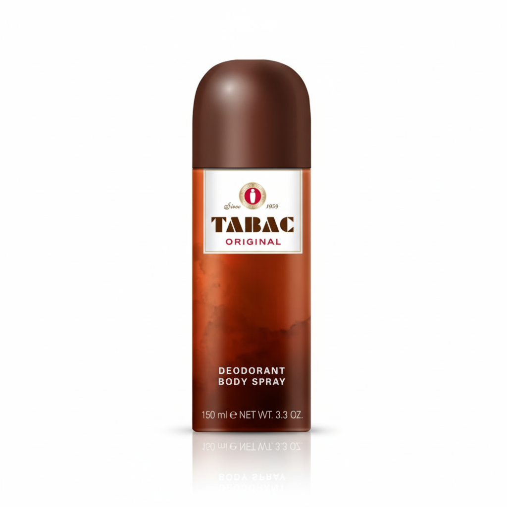 Bonherre mağazasından Tabac Original, karanfil ve bergamot notalı 150 ml koruyucu erkek vücut deodorant sprey.