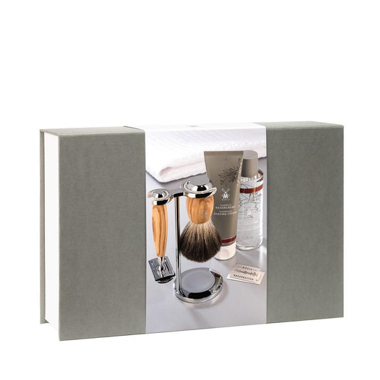 Mühle Hediye Tıraş Seti - Zeytin Ağacı - Bonherre