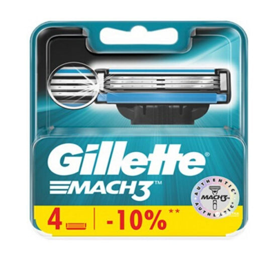 Gillette Mach3 4'lü Tıraş Bıçağı - Bonherre