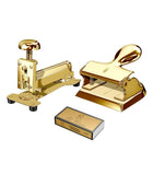 Zımba & Delgeç Seti - Gold - Bonherre