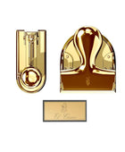 Zımba & Delgeç Seti - Gold - Bonherre