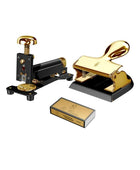 Zımba & Delgeç Seti - Gold Siyah - Bonherre