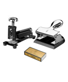 Zımba & Delgeç Seti - Krom Siyah - Bonherre